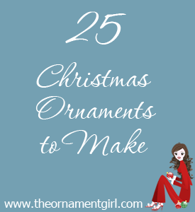25 DIY ornaments to make