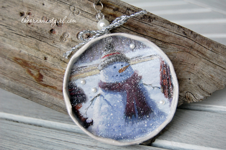 Christmas Card Ornaments
