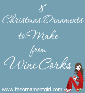 8 wine cork christmas ornament craft ideas
