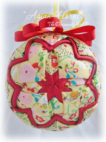 Asian Floral Ornament