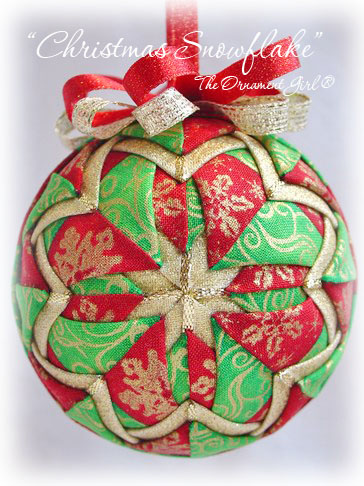 Christmas Snowflake Ornament