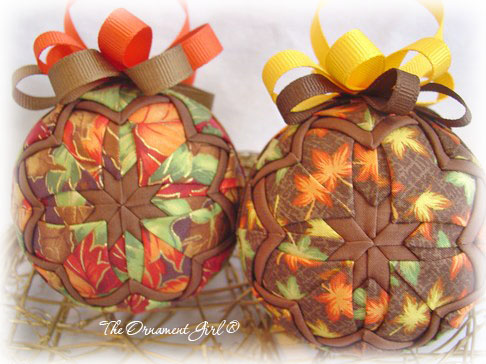 Fall and Autumn Ornaments