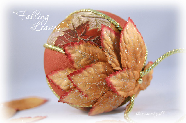 Falling Leaves Ornament