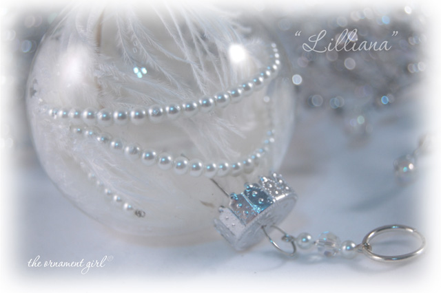 Lilliana Glass Christmas Ornament