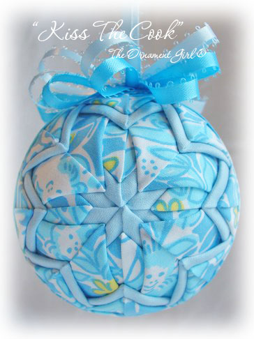 Lilly Pulitzer Kiss The Cook Ornament