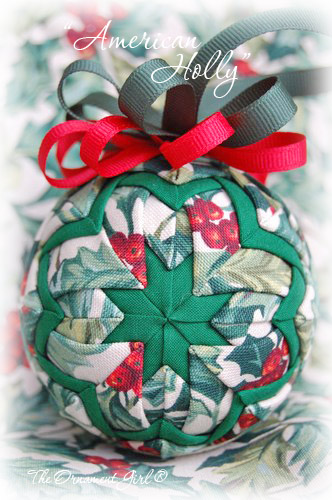 American Holly Ornament