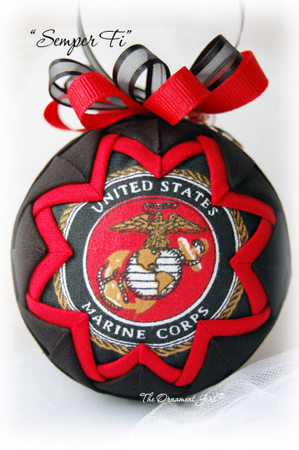 Semper Fi Marine Corps Ornament