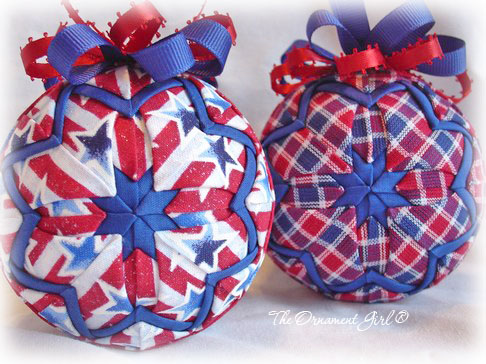 Patriotic Christmas Ornaments