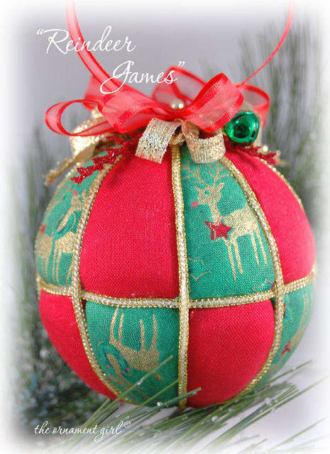 Reindeer Games Christmas Ornament