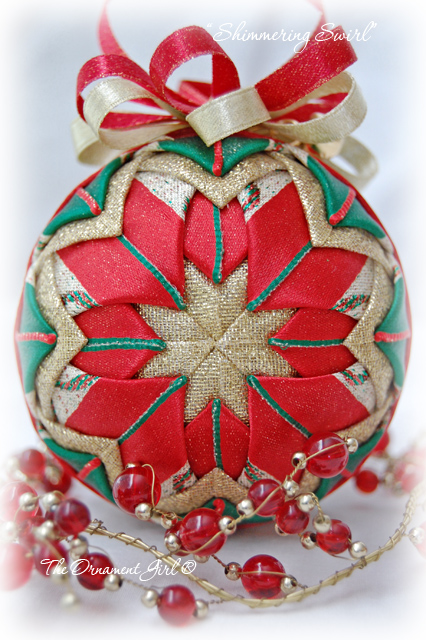 Shimmering Swirl Ornament