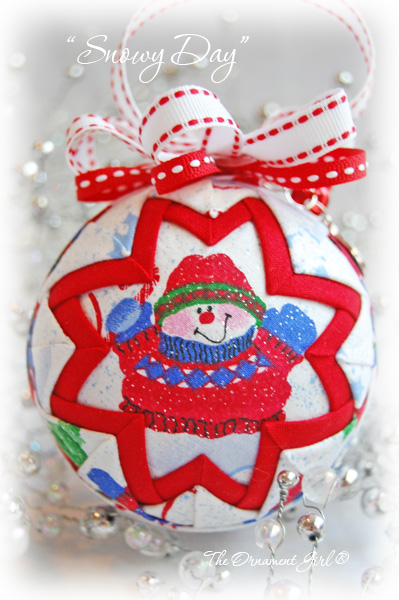 Snowy Day Christmas Ornament