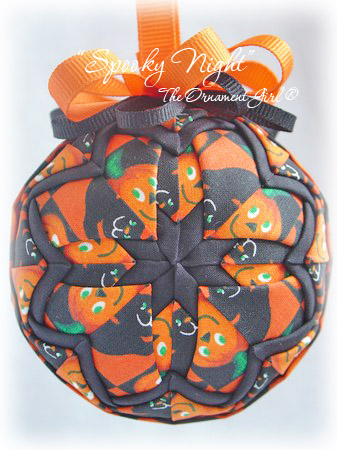 Spooky Night Handmade Halloween Ornament