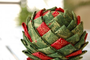 pinecone ornament pattern