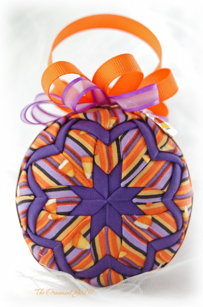Quilted Halloween Ornament