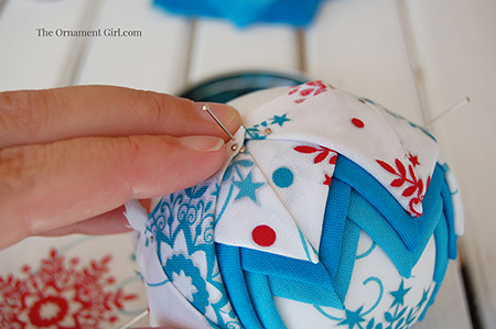 Making Quilted Ornaments
