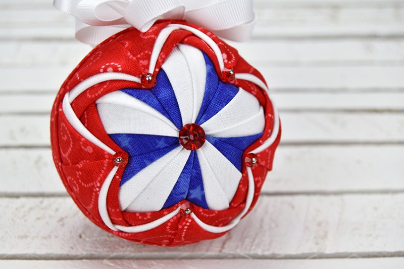 OG Inspire: Red, White, &amp; Blue Carnival Ornament – The Ornament Girl