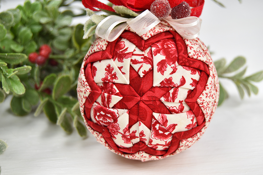 Quilted Ornament Ball