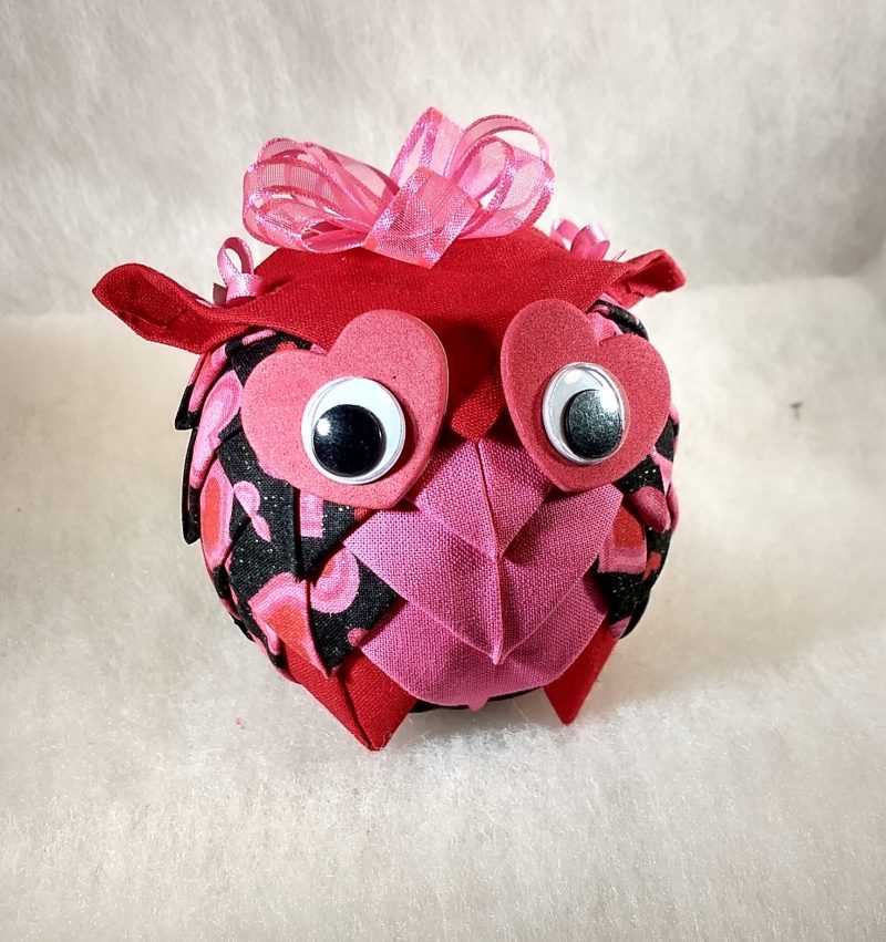 Valentine Owl Ornament OG Inspire The Ornament Girl