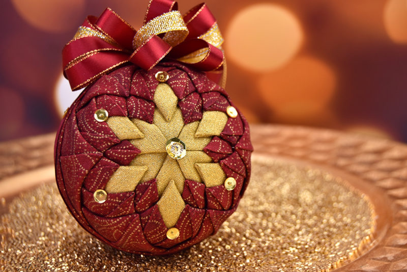 September 2022 Christmas Club Ornament Snow Crystal The Ornament Girl