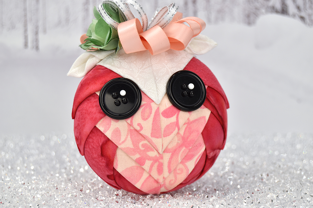 pink-white-quilted-no-sew-ornament-owl-1