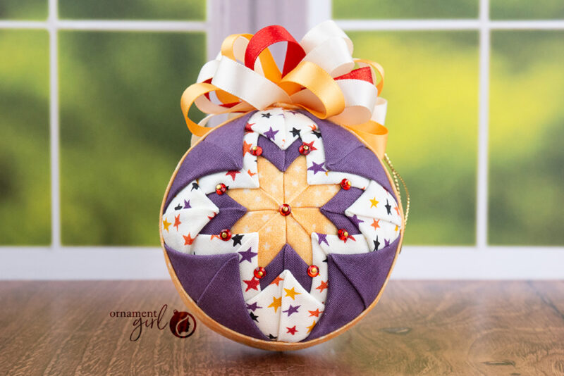 Star Crossed Basic Star – No Sew Basic Star Variation – The Ornament Girl