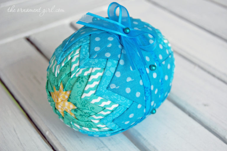 Easter Egg Quilted Ornament Pattern eBOOK No Sew The Ornament Girl