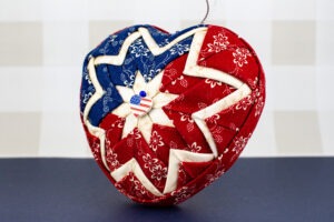 Flag Heart Pattern eBook & Video Tutorial – The Ornament Girl's Market