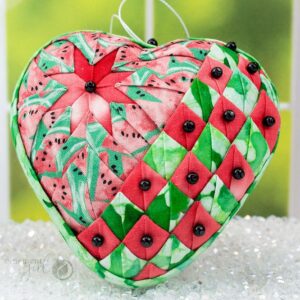 Stars & Stripes Heart Pattern eBook & Video Tutorial