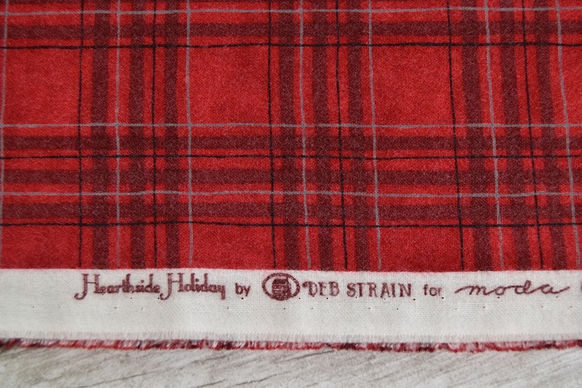 Moda Hearthside Holiday Red Plaid Fabric – By the Quarter Yard – The ...