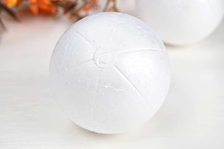 3'' Marked Styrofoam Balls in Sets of Six, Premarked Polystyrene