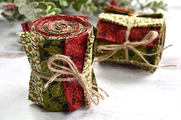 OG Fabric Roll (Gilded Greenery) - Pre-Cut Strips - 3 x 42 inch