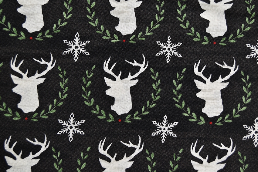 Deer Christmas Moda Fabric - By the Quarter Yard