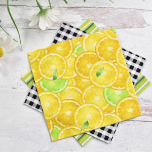 OG Prairie Pack - Lemons - Pre-Cut Squares - 5 inch