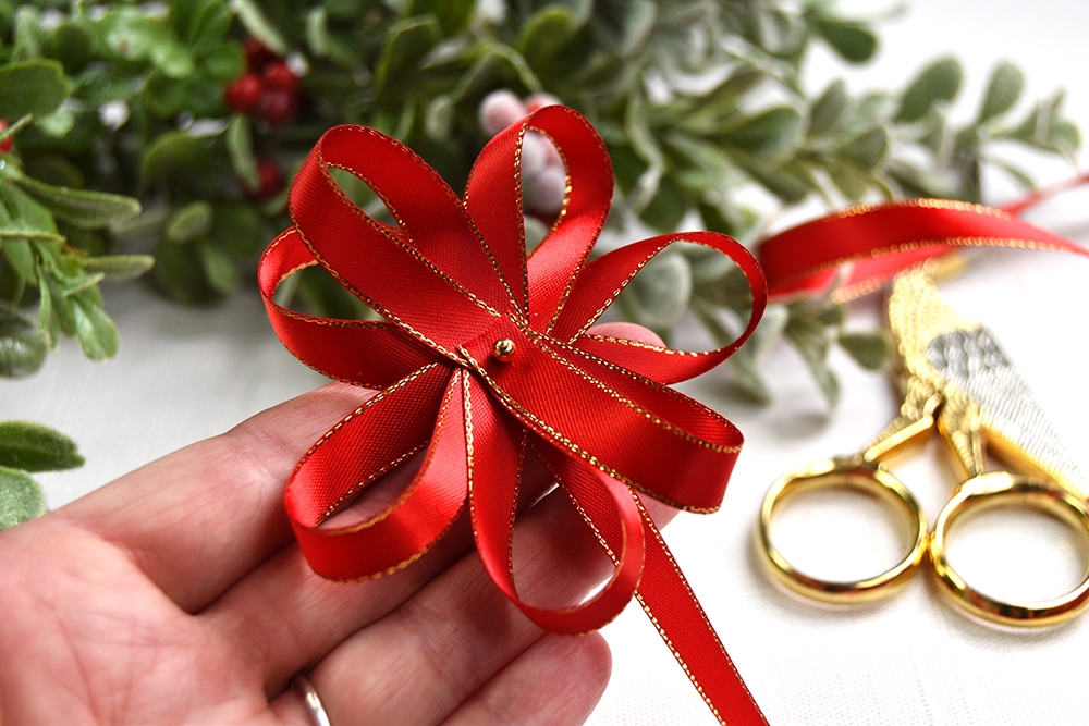 Christmas Red Satin Ribbon w/ Silver Metallic Edge – By the Yard – The  Ornament Girl's Market