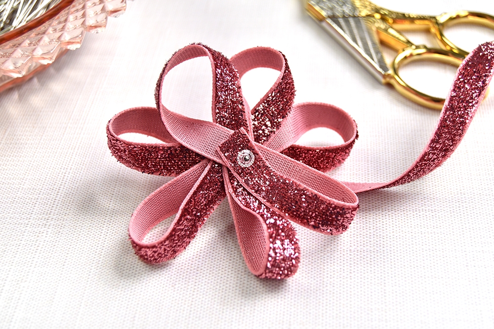 Glitter Ribbon,sparkle Ribbon,pink Ribbon,fabric Ribbon,craft