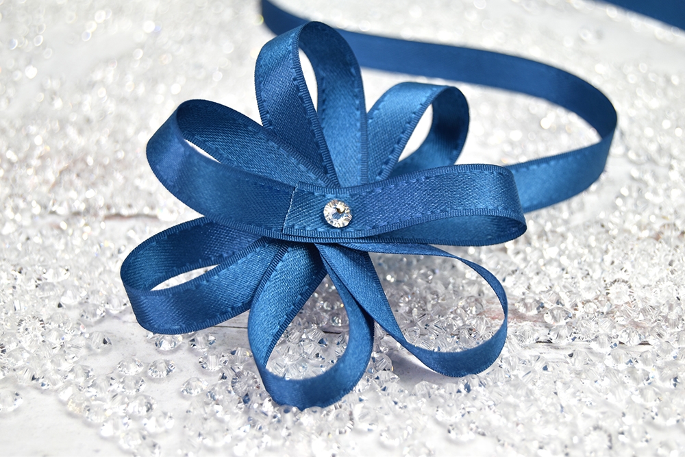 Baby Blue Taffeta-Edged Satin Ribbon – By the Yard – The Ornament Girl's  Market