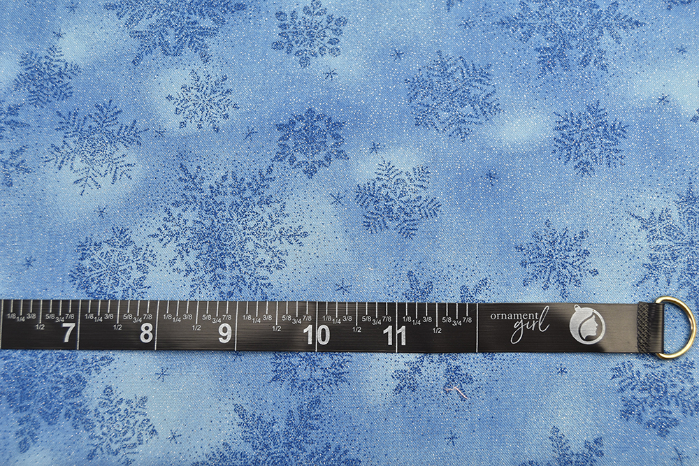 Moda Forest Frost Favorites Glitter Fabric - Blue - By the Quarter Yard - Image 2