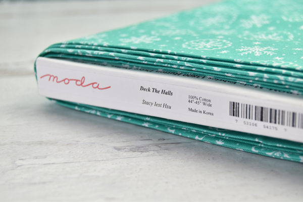 Moda Aqua Snowflake Fabric - Deck the Halls - By the Quarter Yard - Image 5