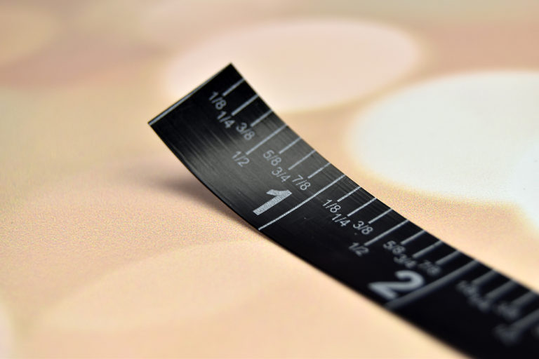 Custom Tape Measure and Foam Marking Guide Large Egg Template The