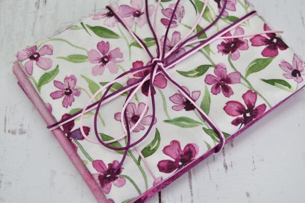 Quarter Yard Fabric Bundle - Pink Fresh as a Daisy - Image 3