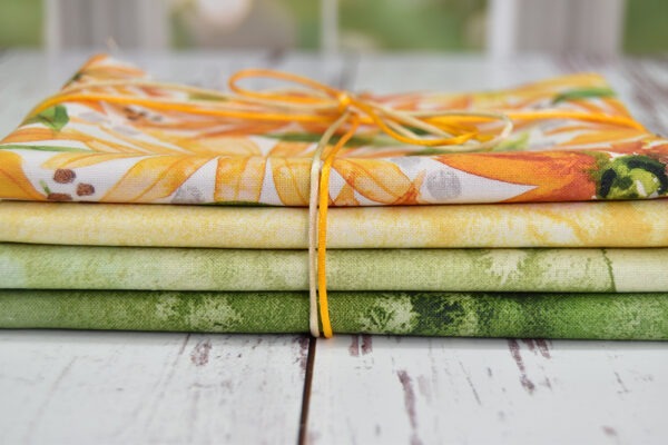 Quarter Yard Fabric Bundle - Yellow Fresh as a Daisy - Image 5
