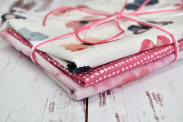 Quarter Yard Fabric Bundle - Butterflies in Pink - Image 4