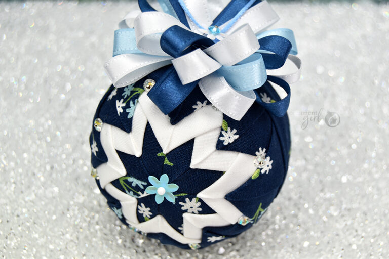 Blue Spring Floral Basic Star Mini Kit – Pre-Cut Fabric – The Ornament ...