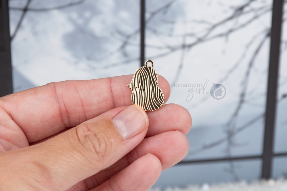 Halloween Ghost w/ Pumpkin Charm - 5 count - Image 5