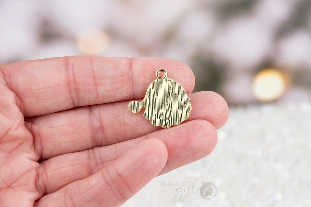 Santa Face Charms - 5 count - Image 4