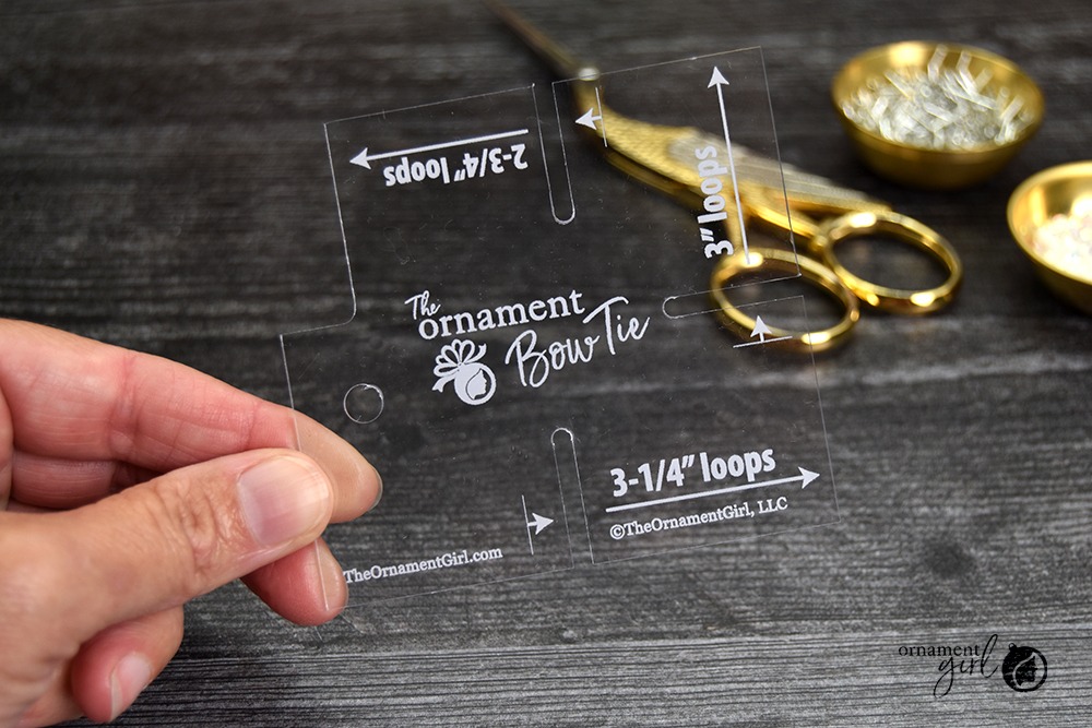 Bow-Making Template Tool for Making Perfect Ornament Bows - Image 7