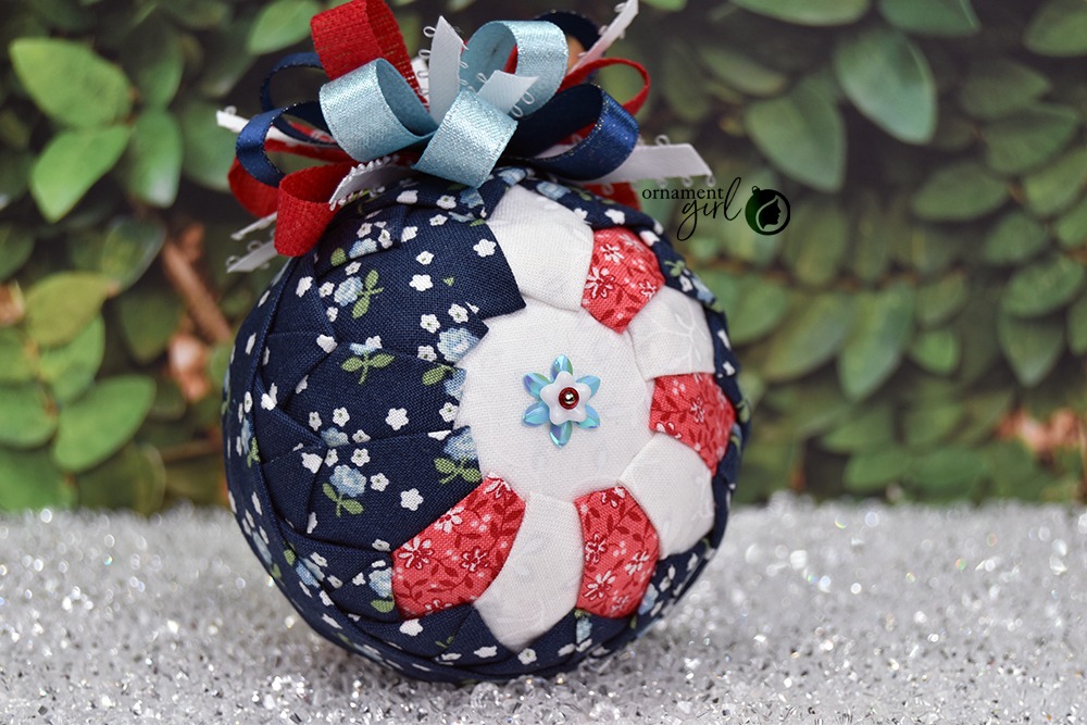 Quarter Yard Fabric Bundle - Patriotic Petite Petals - Image 6