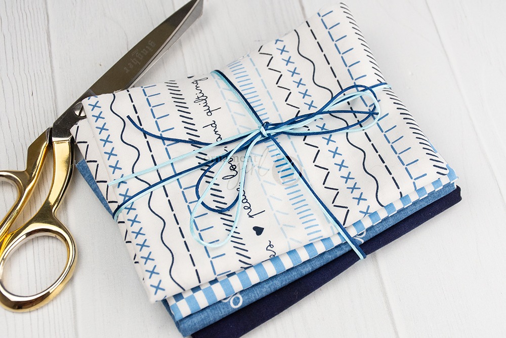 Quarter Yard Fabric Bundle - Sew Sweet in Blue - Image 2