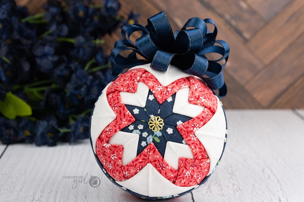 Quarter Yard Fabric Bundle - Patriotic Petite Petals - Image 8