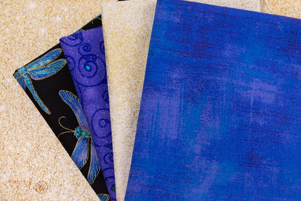 Quarter Yard Fabric Bundle - Mystic Dragonflies - Image 4
